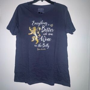 Game of Thrones Navy Graphic Tee